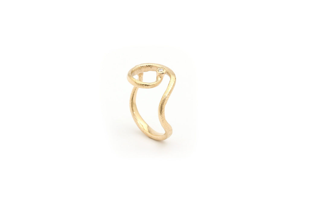 Ophelia ring 14 kt. 0,03 ct. TW/VS