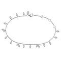 byBiehl Jungle Vine Sparkle armbånd