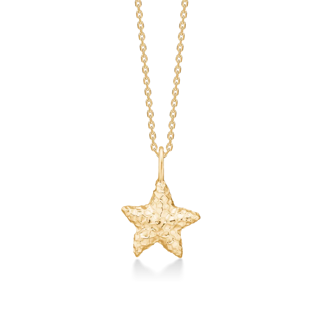 Studio Z Starfish Lustre forgyldt søstjerne halskæde