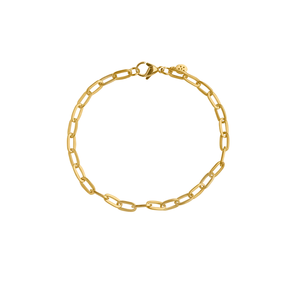 By Biehl charms armbånd forgyldt stål