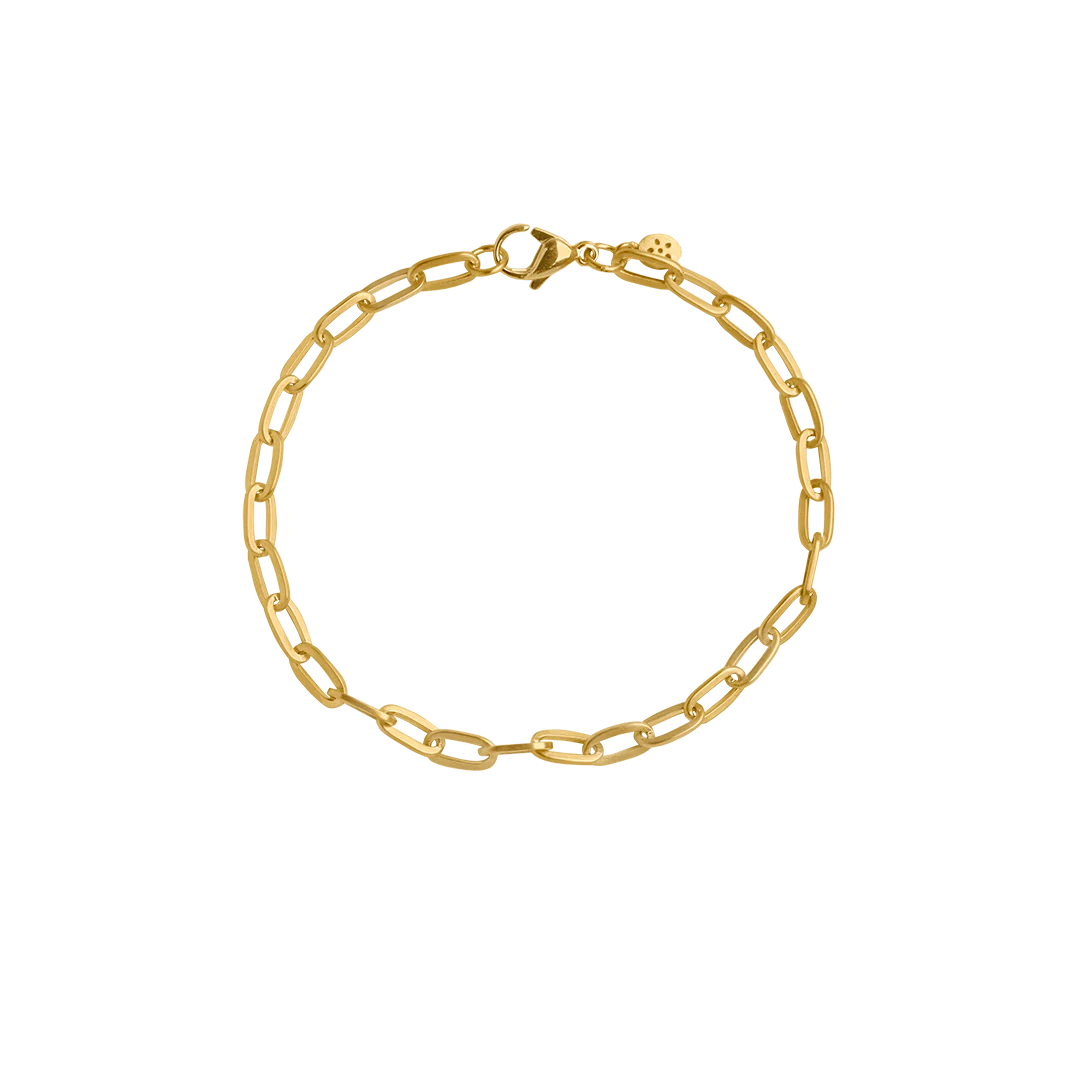 By Biehl charms armbånd forgyldt stål