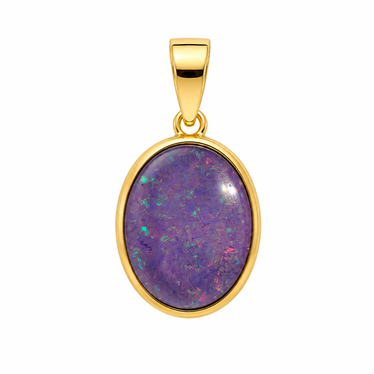 Vedhæng Lilla Opal 18 kt.
