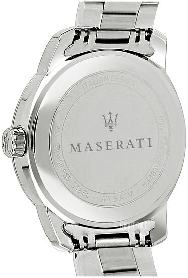 Maserati Successo Blå/Stål Ø44 mm