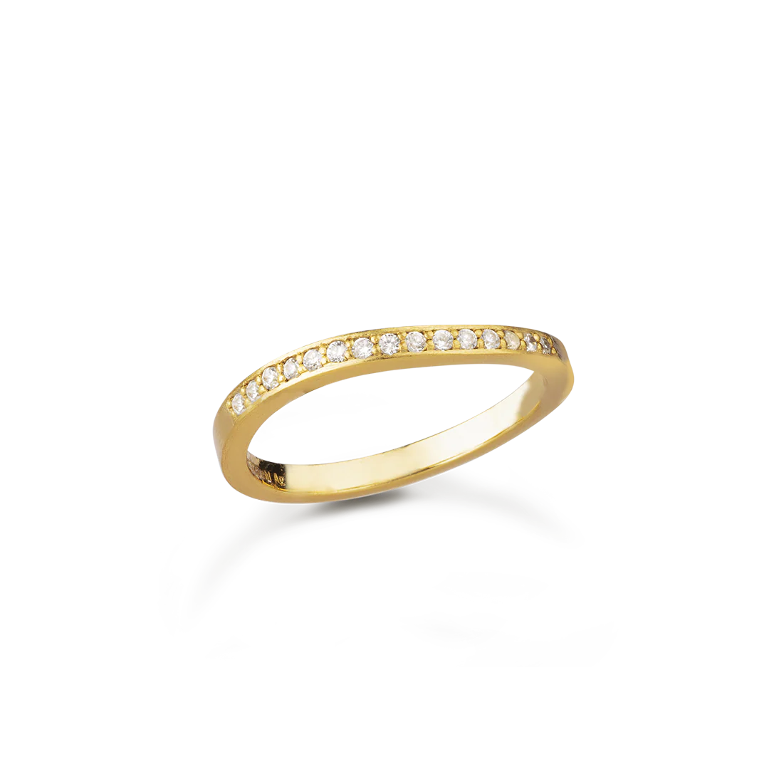 By Biehl Ocean Flow Sparkle ring