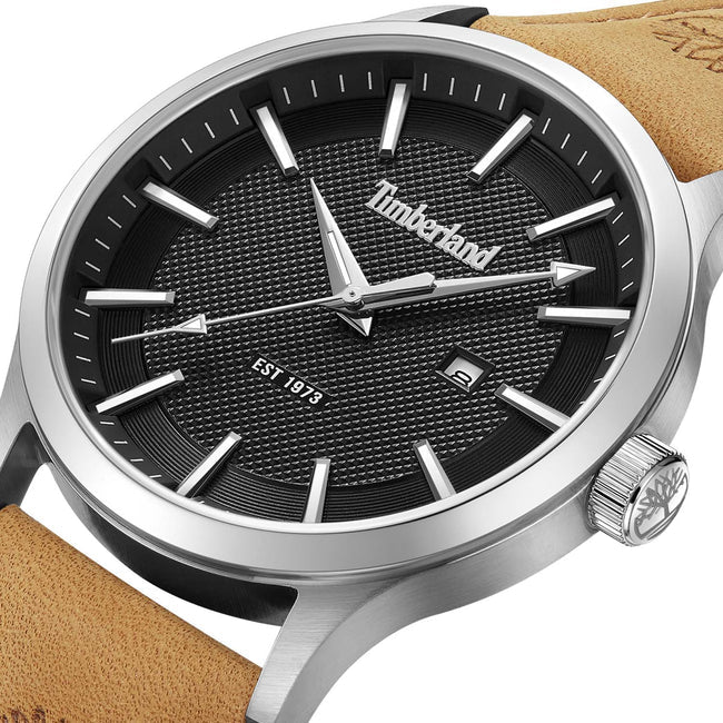 Timberland Trumbull Sort/Læder Ø45 mm