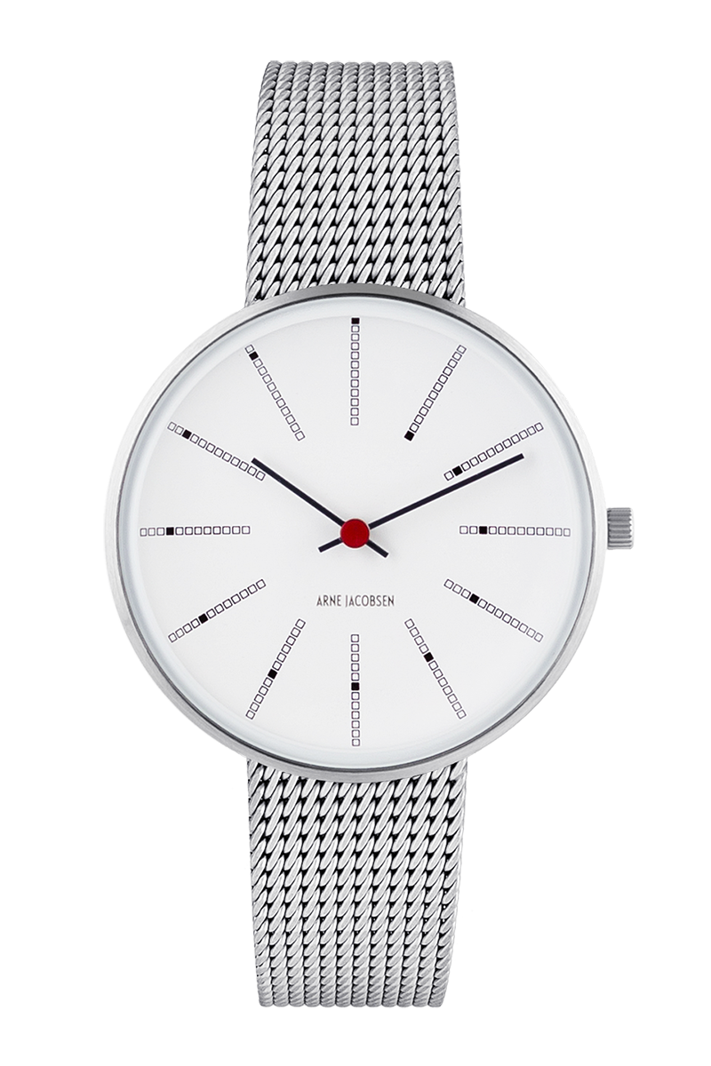 Arne Jacobsen Bankers White 34mm