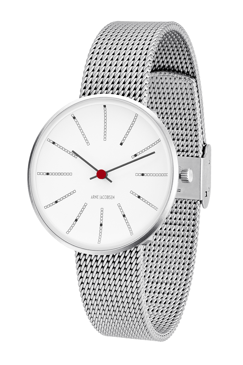 Arne Jacobsen Bankers White 34mm