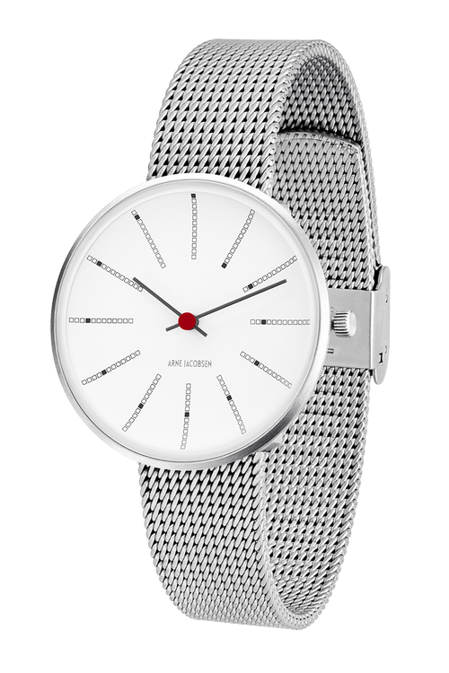 Arne Jacobsen Bankers White 34mm