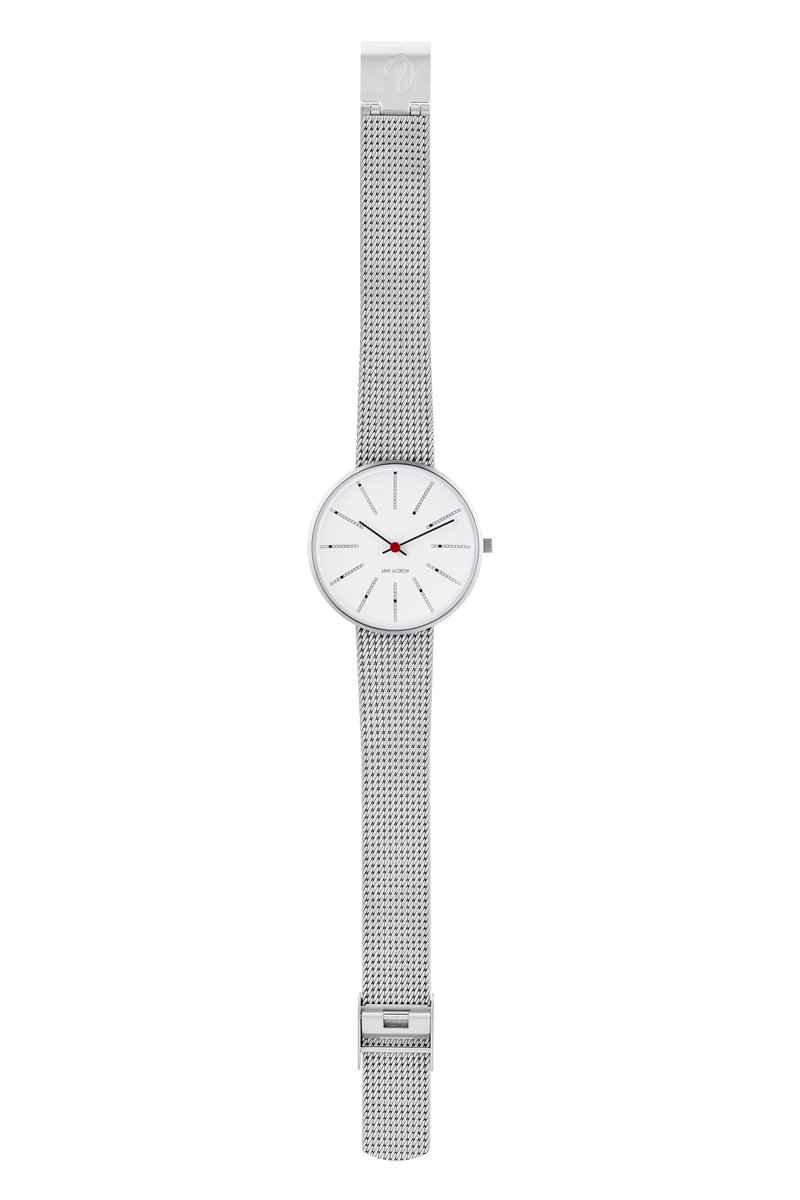 Arne Jacobsen Bankers White 34mm