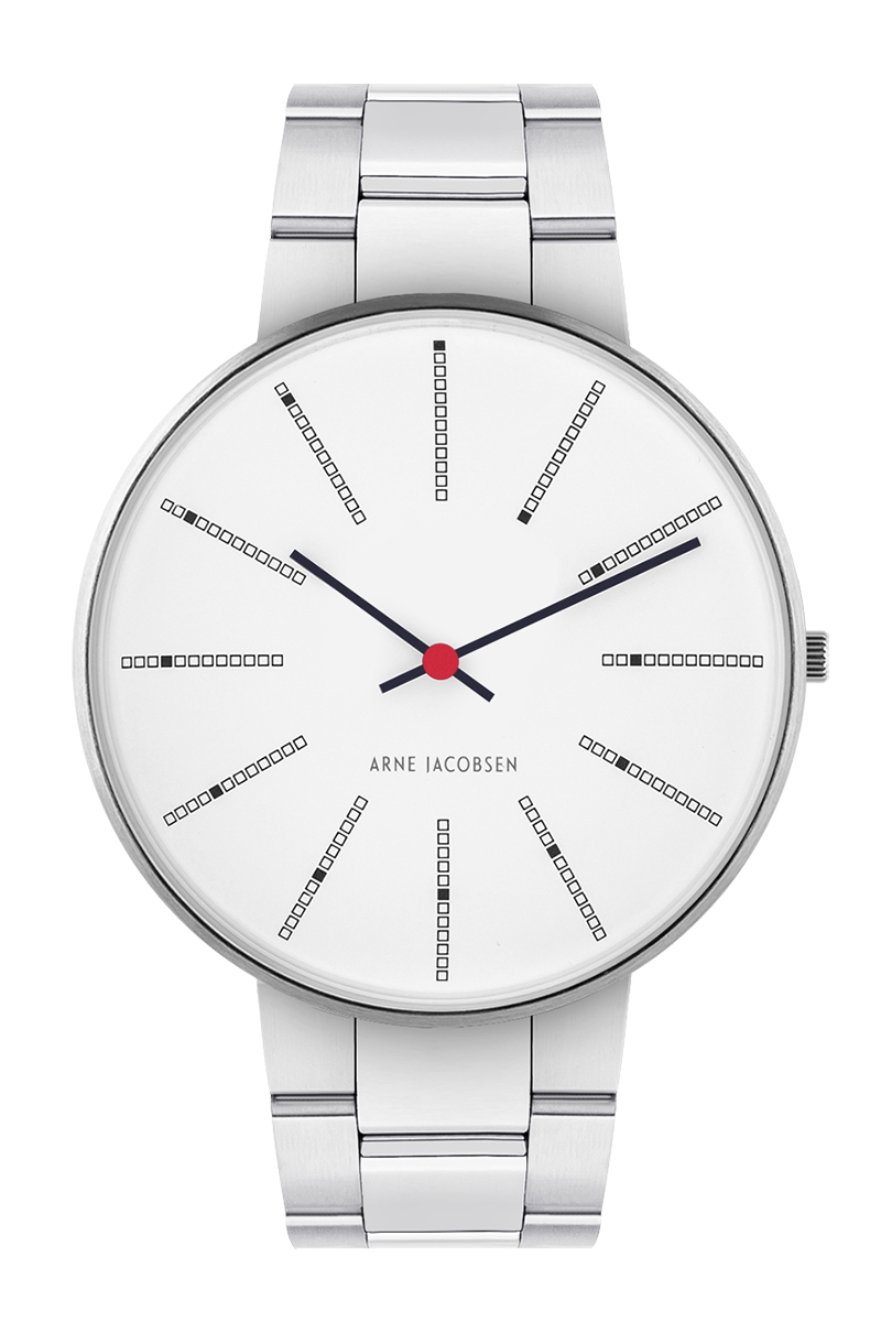 Arne Jacobsen Bankers White 40mm