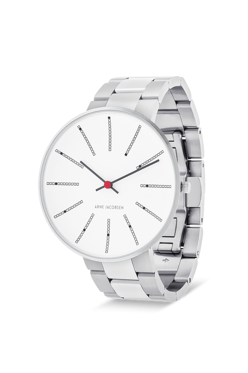 Arne Jacobsen Bankers White 40mm