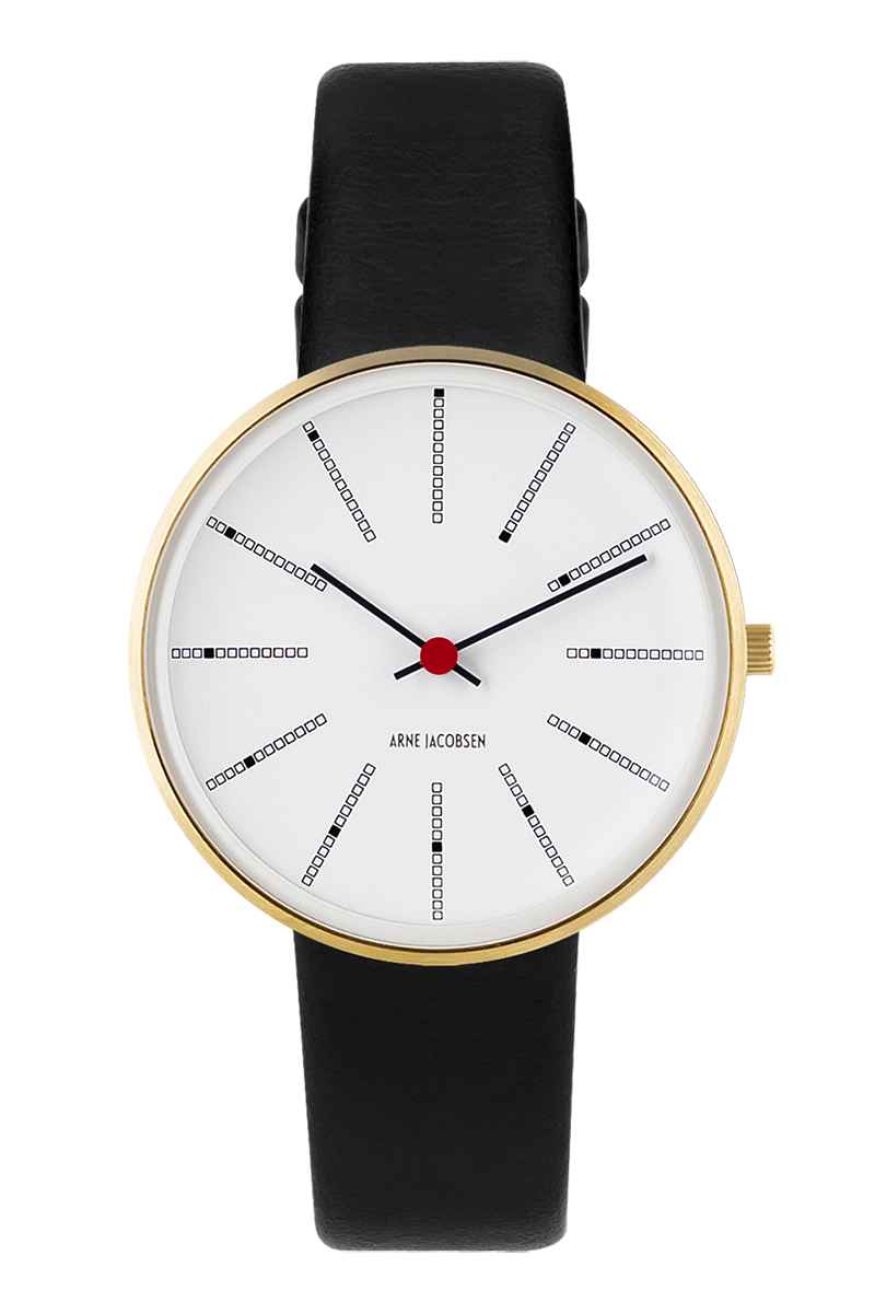 Arne Jacobsen Bankers White 34mm