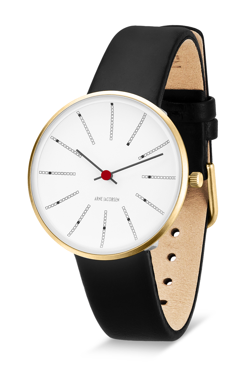 Arne Jacobsen Bankers White 34mm