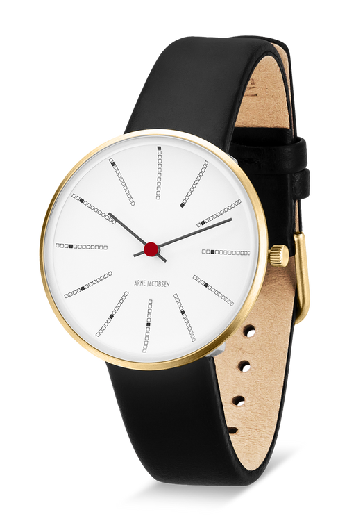 Arne Jacobsen Bankers White 34mm