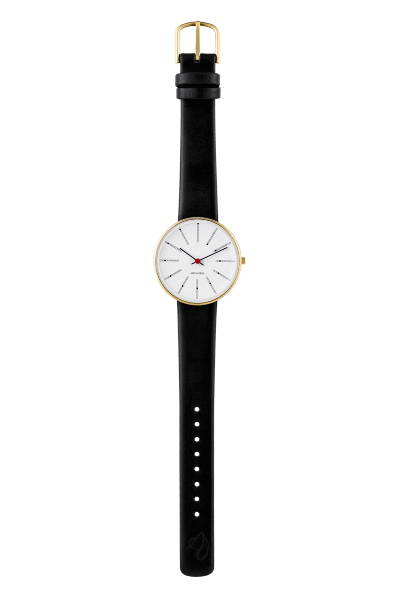 Arne Jacobsen Bankers White 34mm