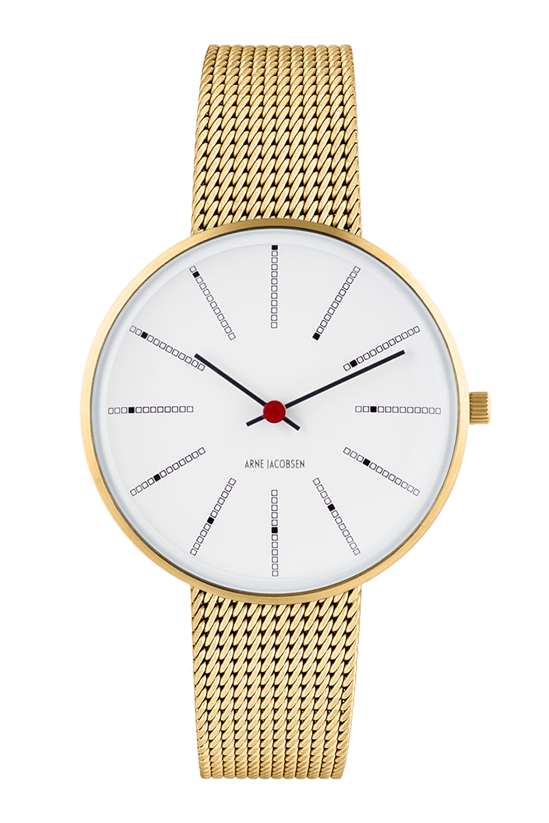 Arne Jacobsen Bankers white 34mm