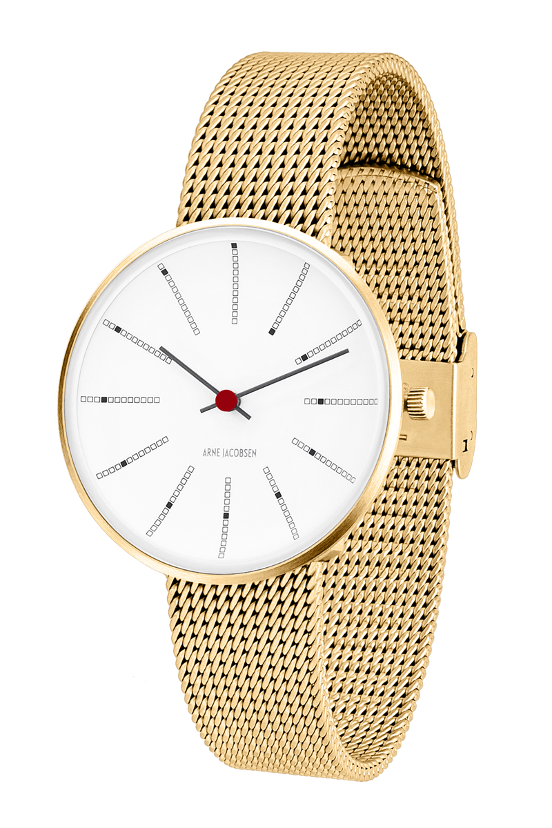 Arne Jacobsen Bankers white 34mm
