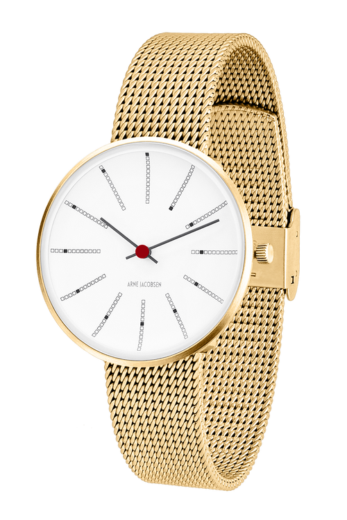 Arne Jacobsen Bankers white 34mm