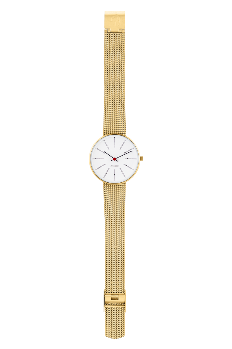 Arne Jacobsen Bankers white 34mm