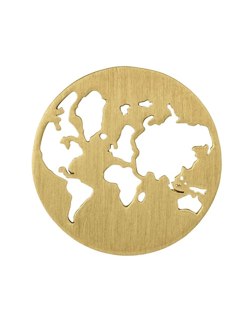 ByBiehl Beautiful World Forgyldt Sølv Vedhæng – 22 mm