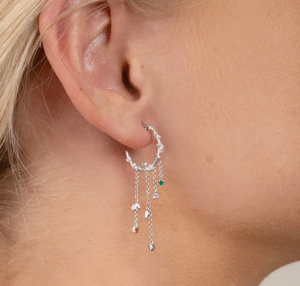Jungle Ivy Hoops Mini Colors