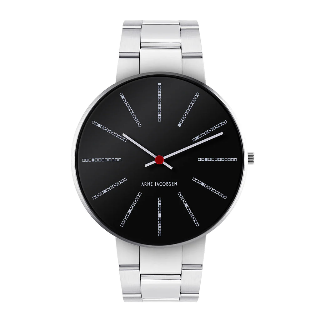 Arne Jacobsen Bankers Black 34mm