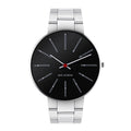 Arne Jacobsen Bankers Black 34mm