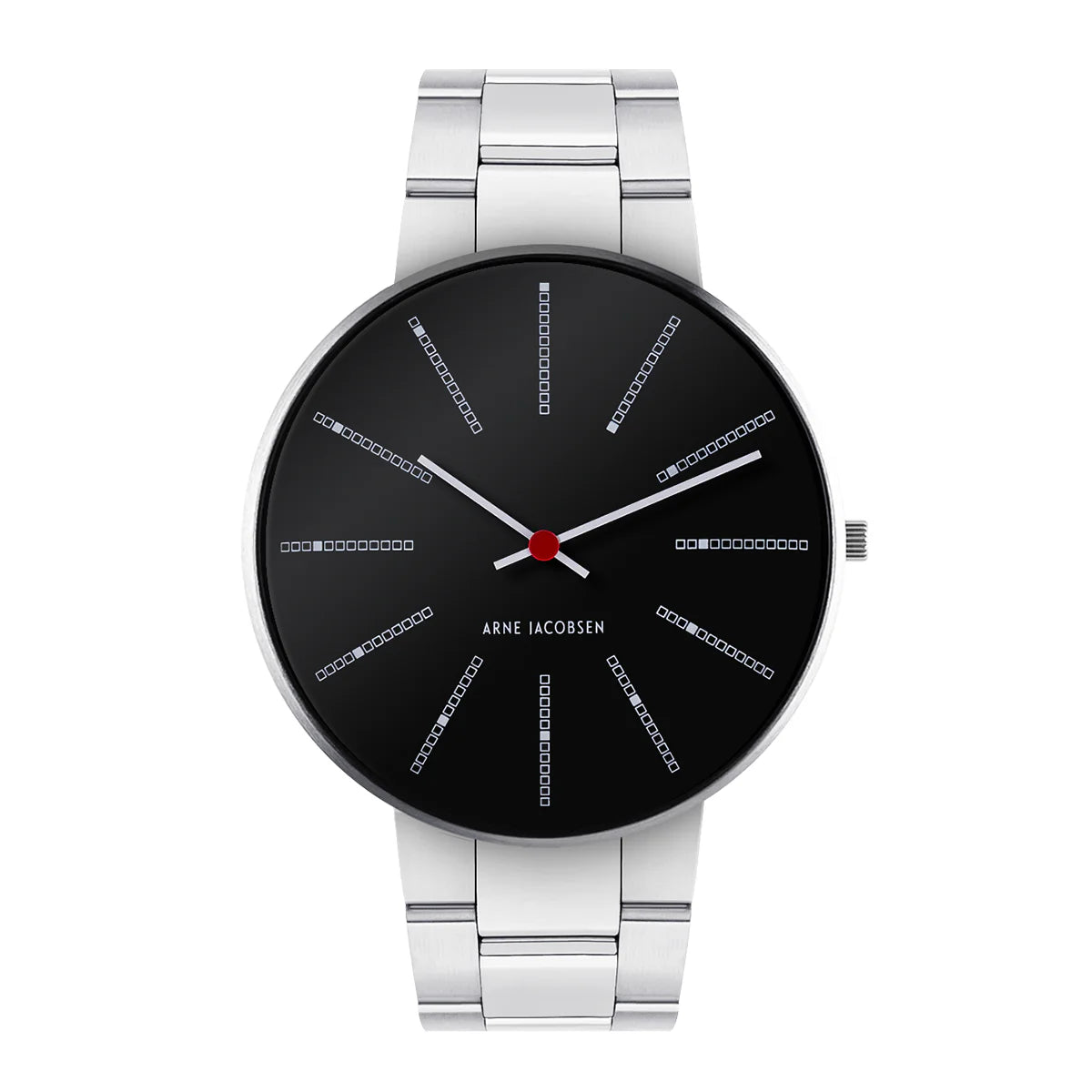 Arne Jacobsen Bankers Black 34mm
