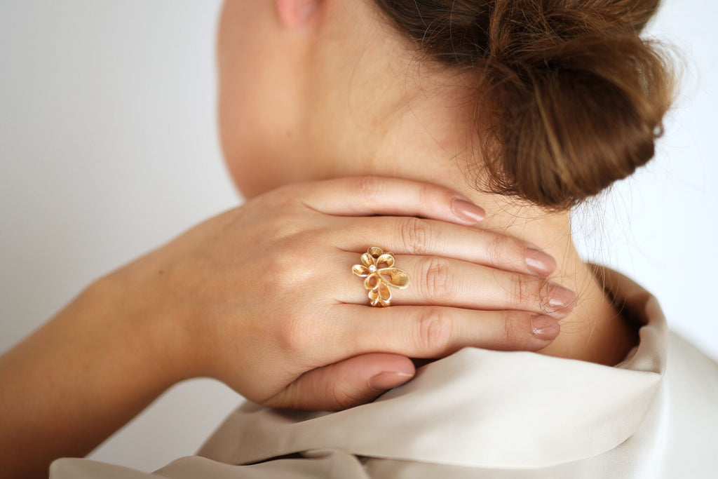 Violina ring 14 kt. 0,02 ct. TW/VS