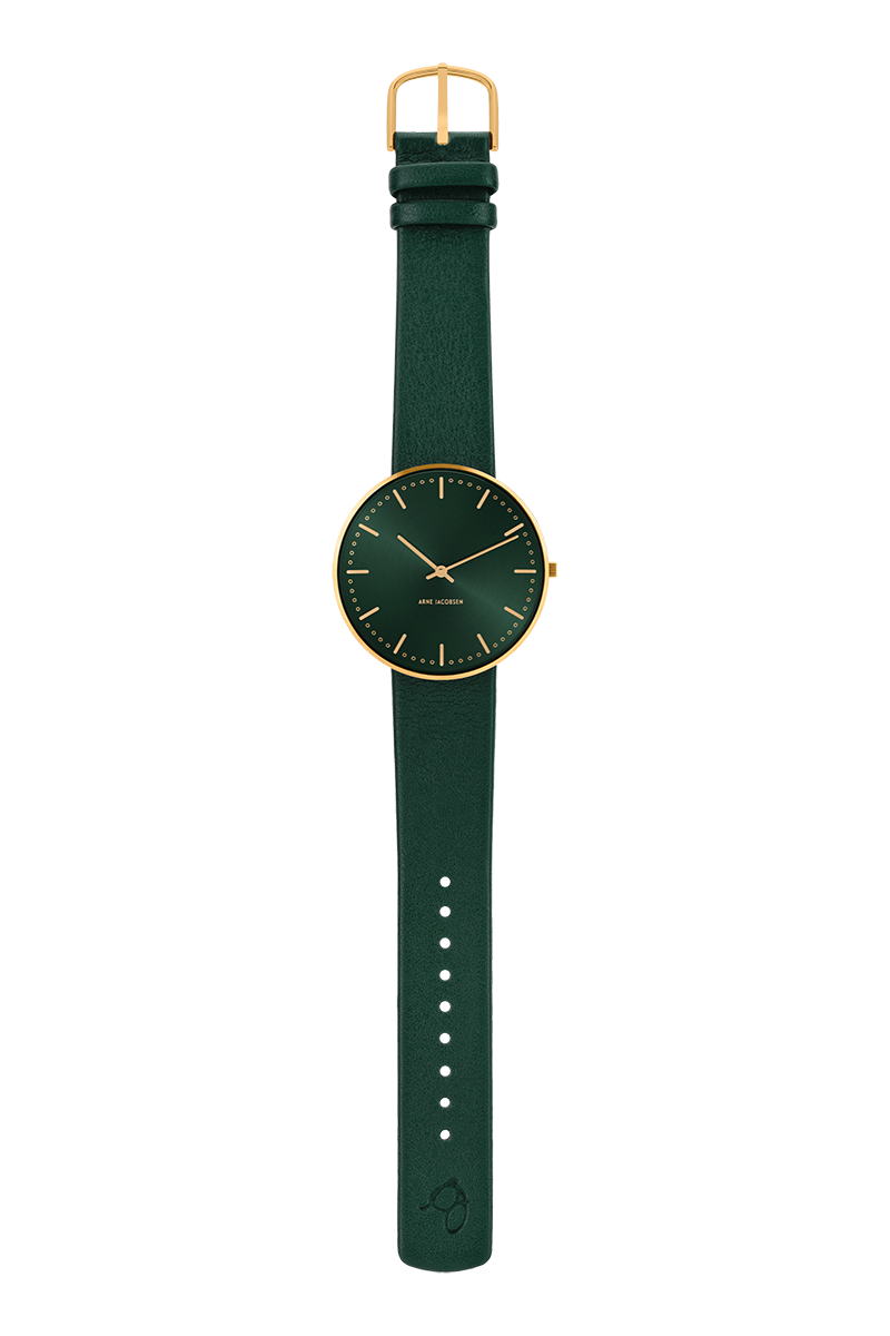 Arne Jacobsen City Hall Green 40mm